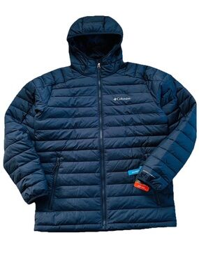 Columbia Men's White Out 1.0 FS Hooded Omni-Heat Down Jacket